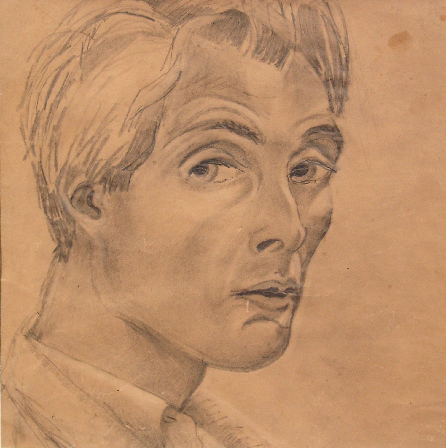  Self Portrait Traugott Fuchs, approximately 1940 Source: Hermann Fuchs, Wikimedia, CC