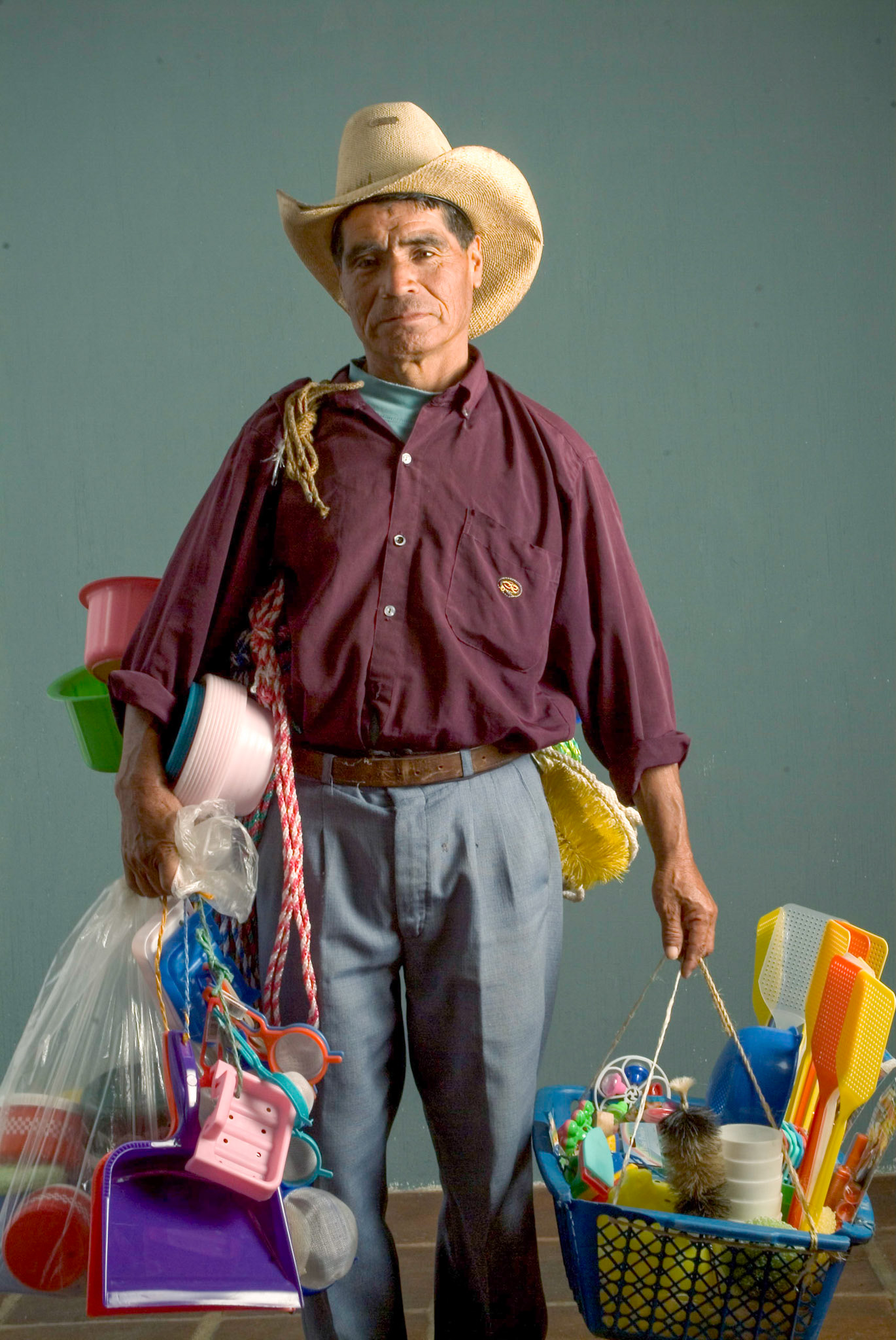 Rope and Brush Salesman