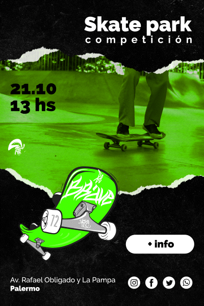 SKATE PARK COMPETICIÓN - BANNER WEB ANIMADO