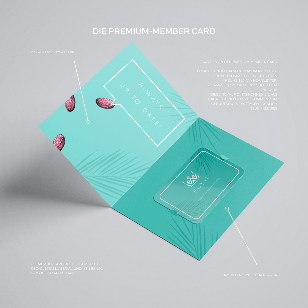 royal dates member card