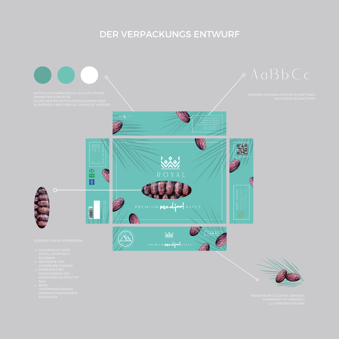 royal dates verpackung details