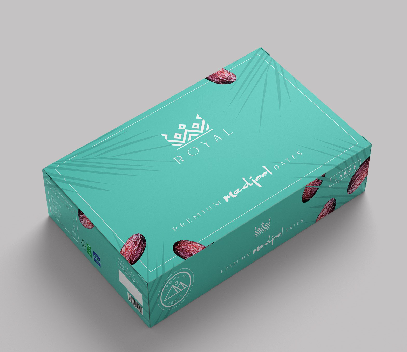 ROYAL verpackund datteln 5kg mockup