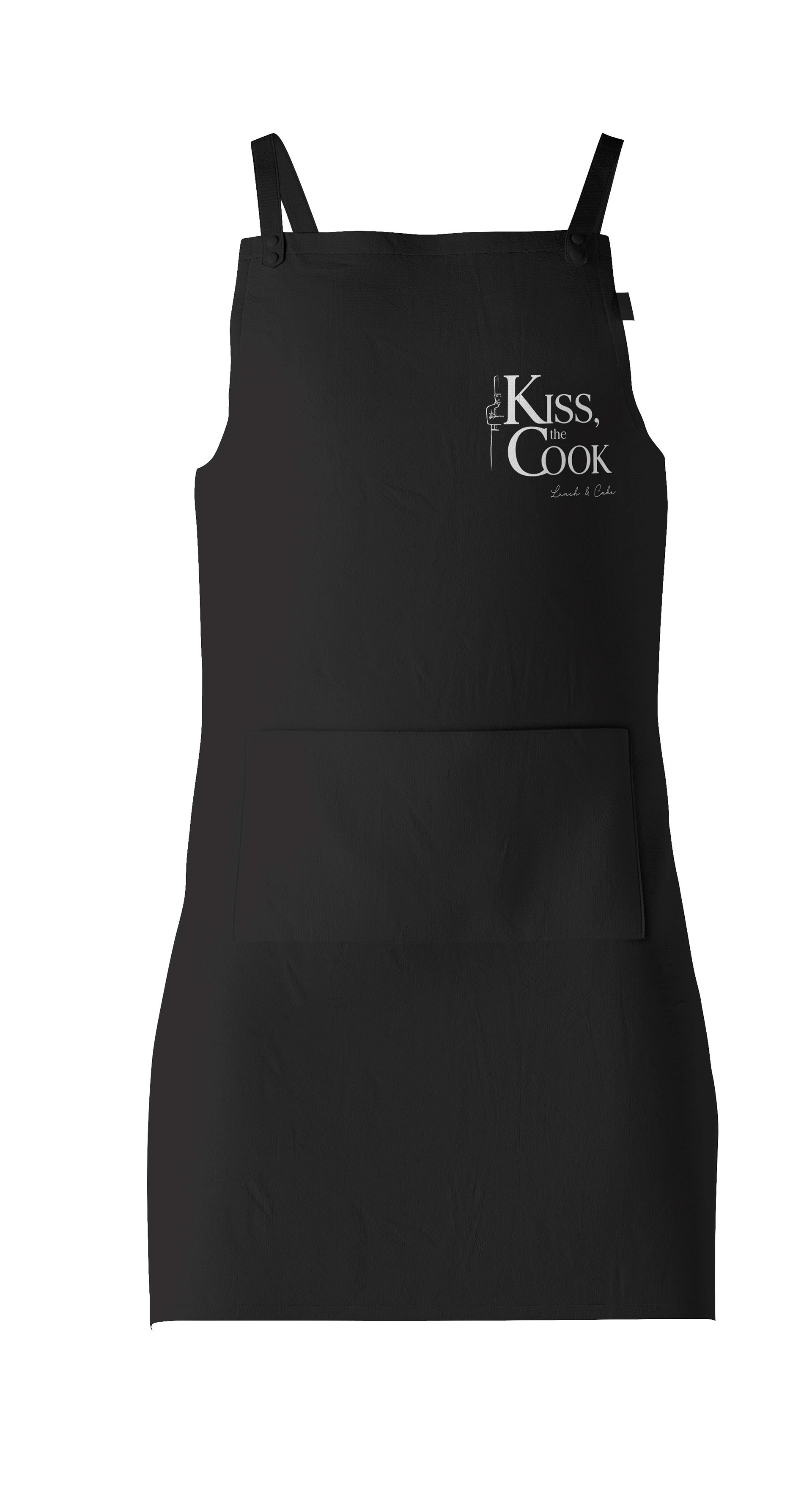 KISS,theCOOK schürze mockup
