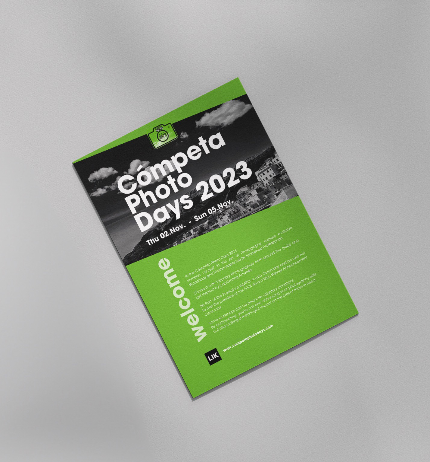 COMPETA PHOTODAYS exhibition guide brochure 1
