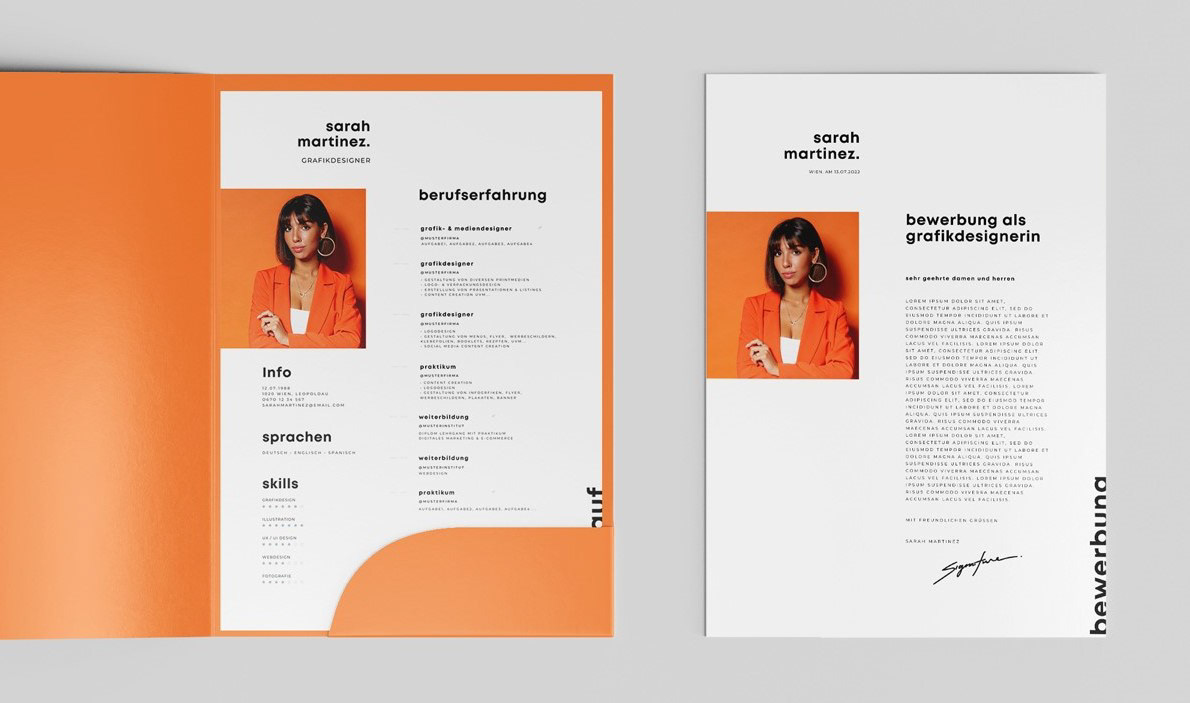 CV & APPLICATION - creative modern unisex