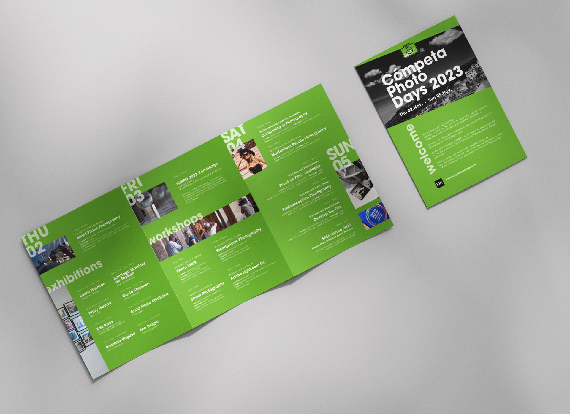 COMPETA PHOTODAYS exhibition guide brochure 3