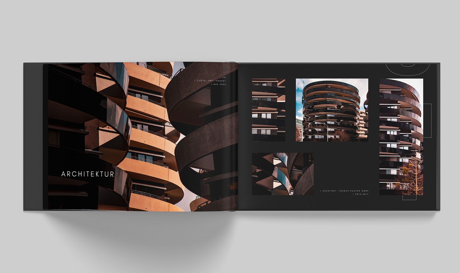 fotografie portfolio buch design 2022 | architektur