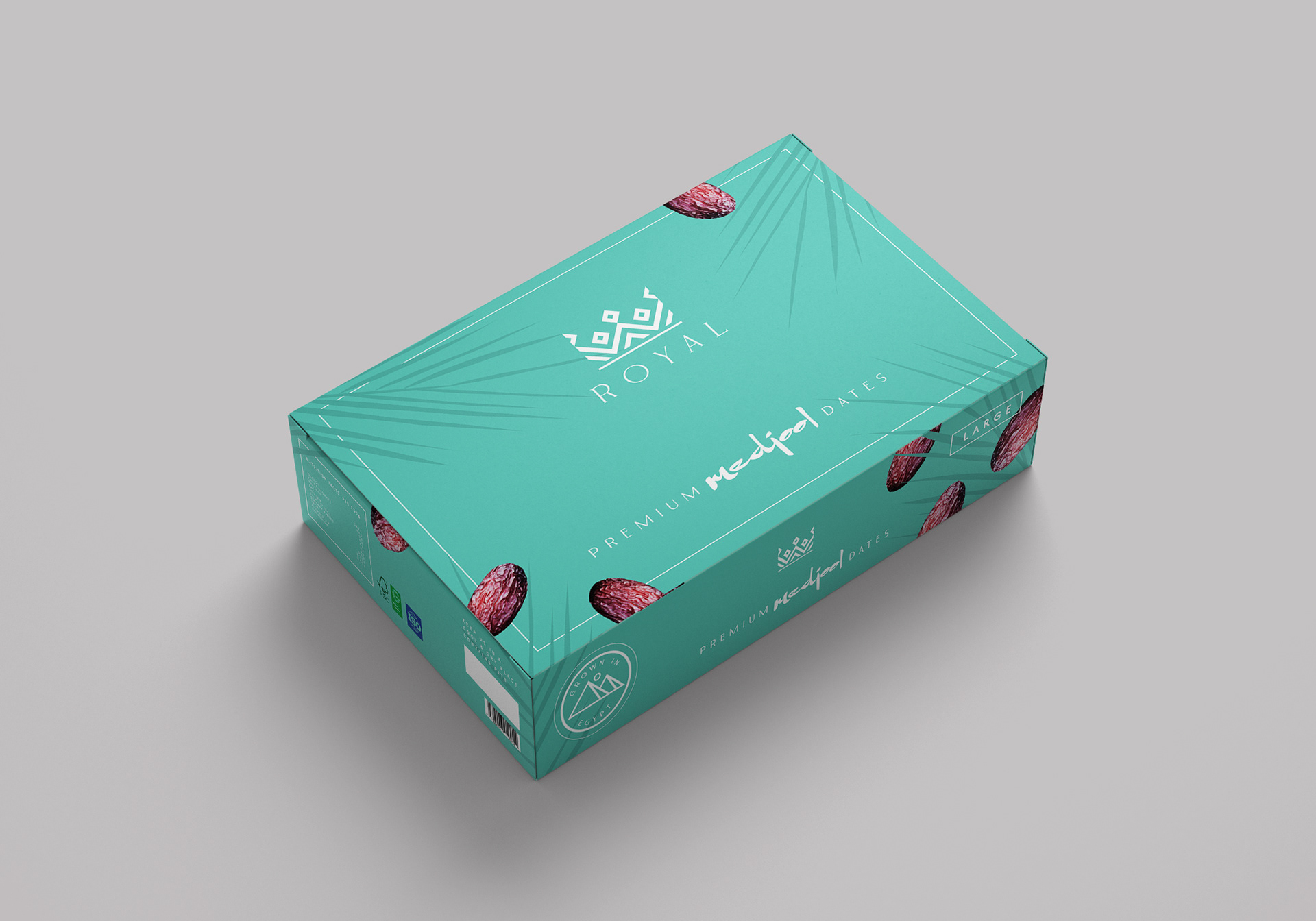 5kg packaging without lid - front