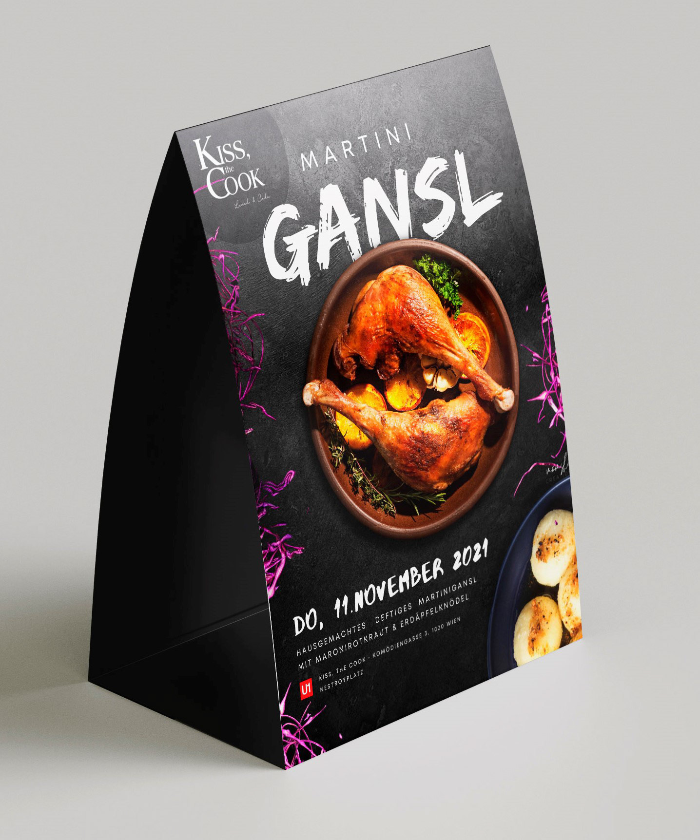 MARTINI GANSL 2021 flyer for KisstheCook