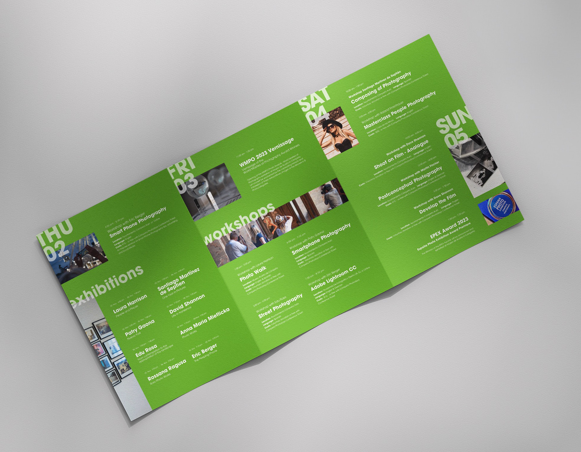 COMPETA PHOTODAYS exhibition guide brochure 2