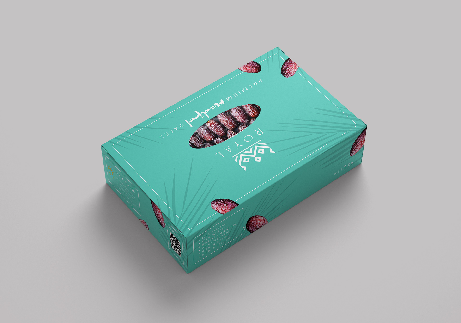 2kg packaging with lid - back
