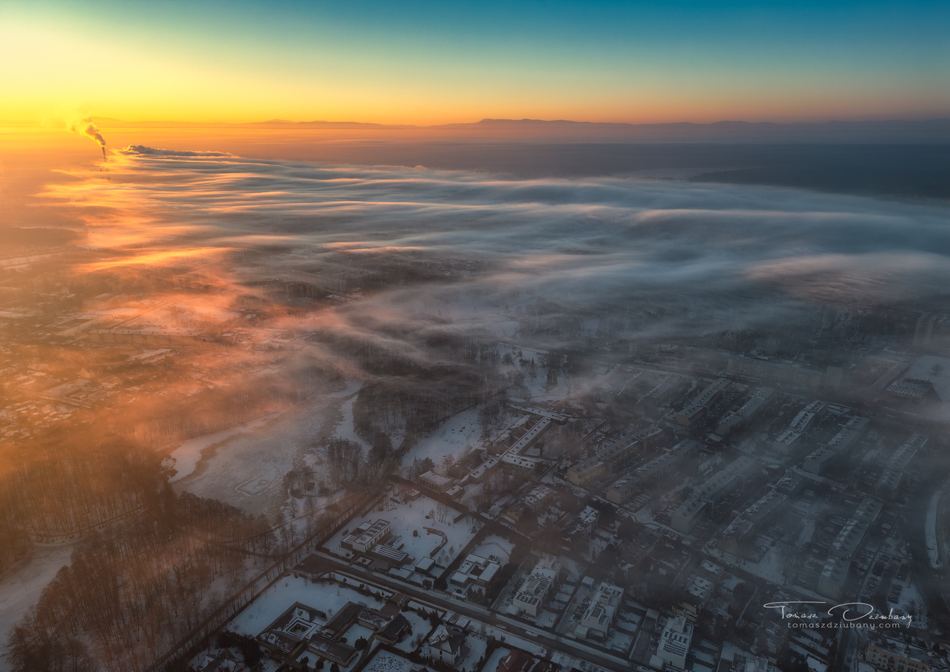 Tychy o świcie