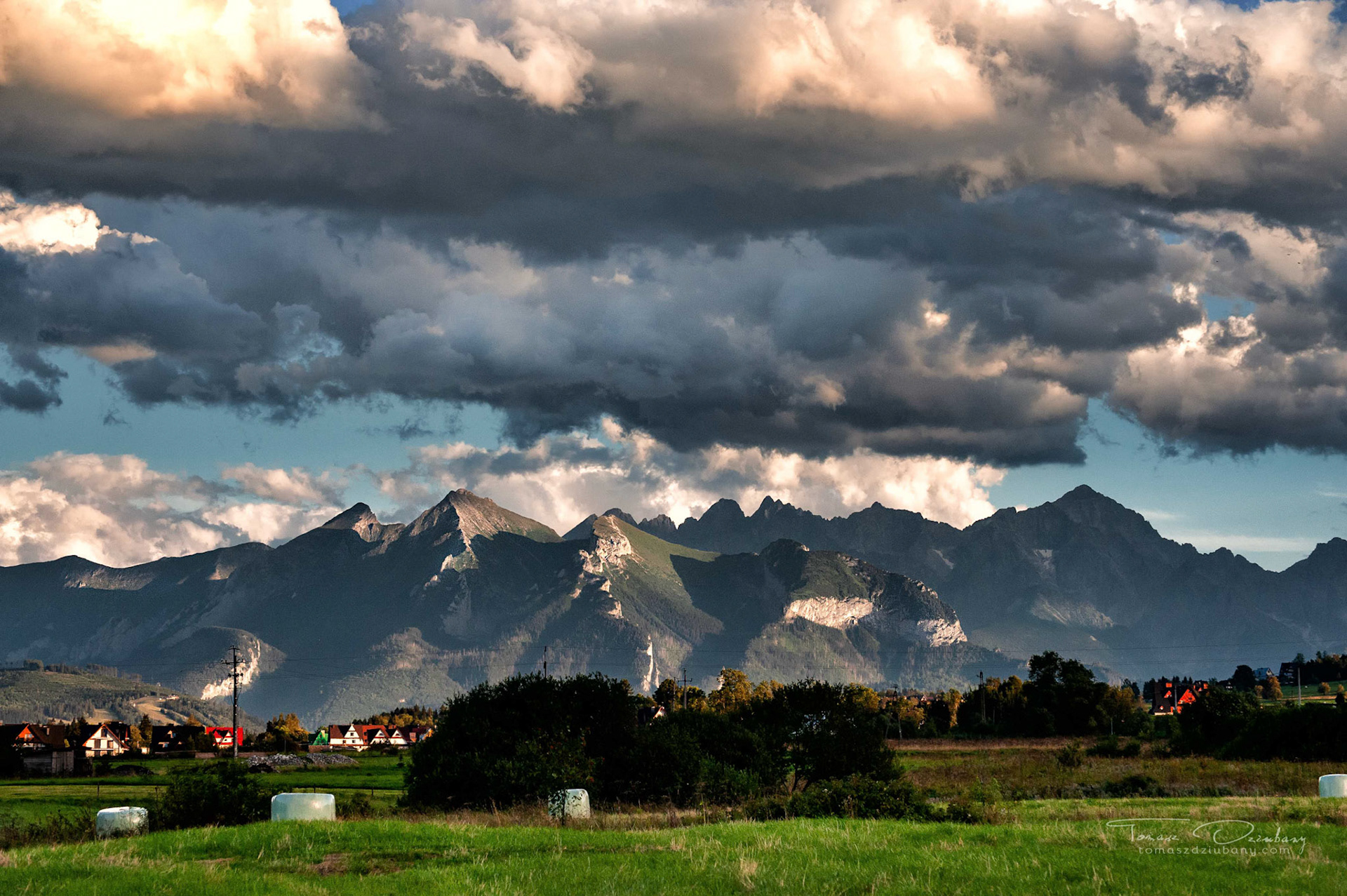 TATRY - Widok z Białki Tatrzańskiej