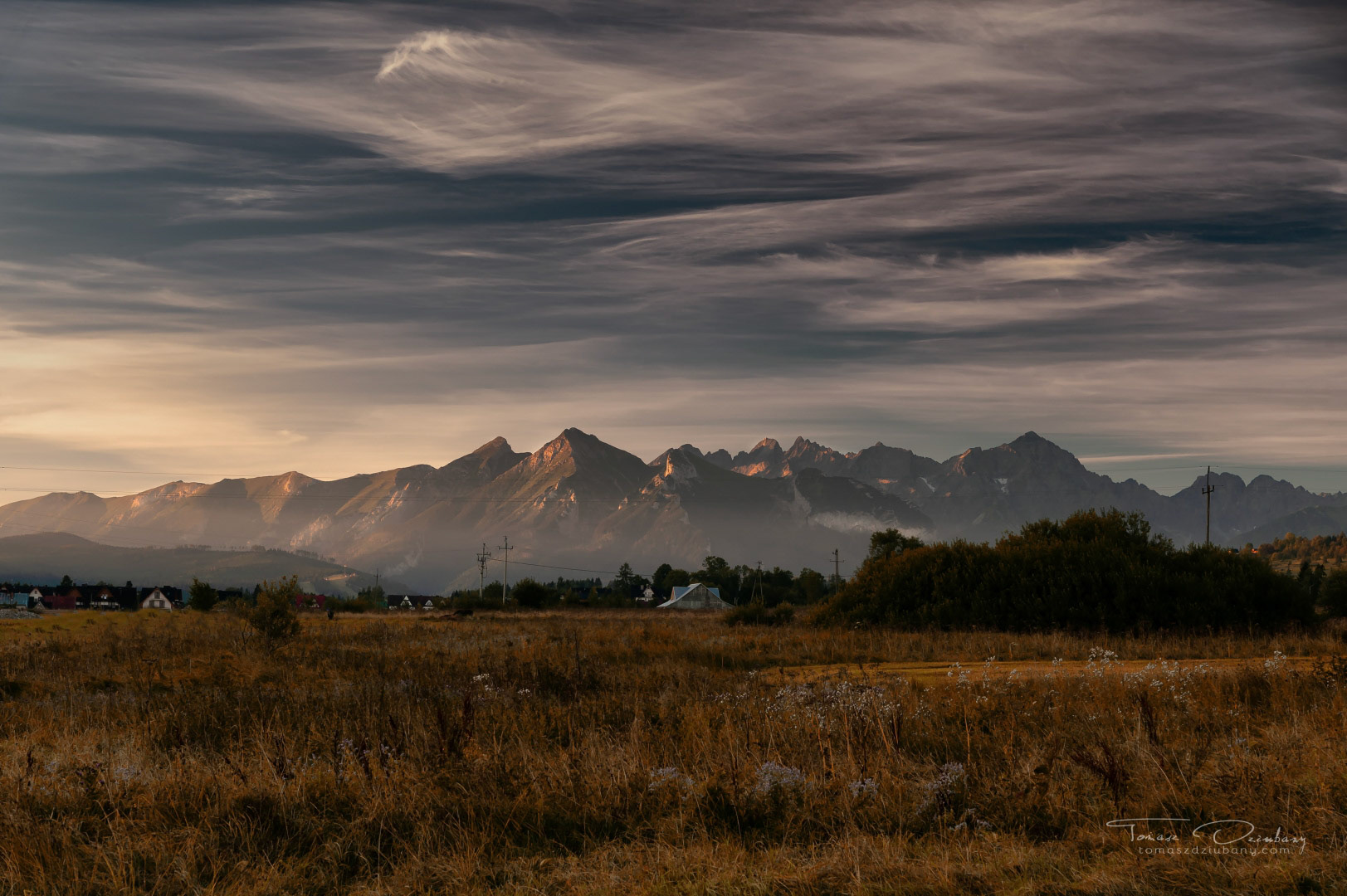 TATRY - Widok z Białki Tatrzańskiej