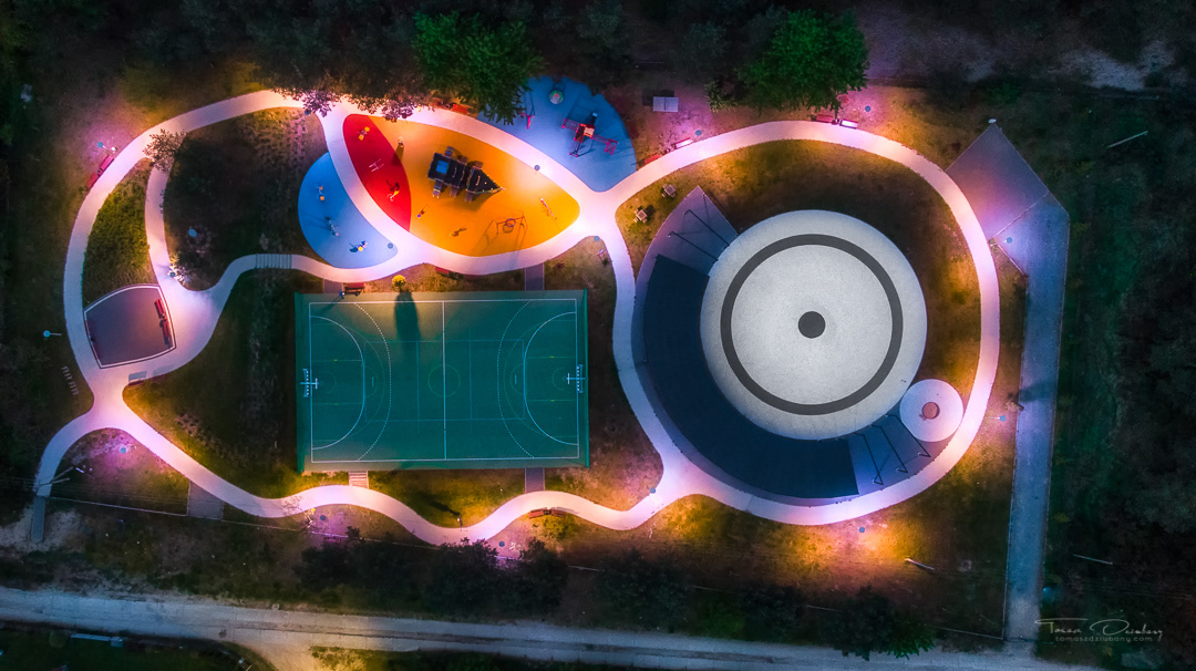 Playground, Plac zabaw - Ostrowo woj. Pomorskie