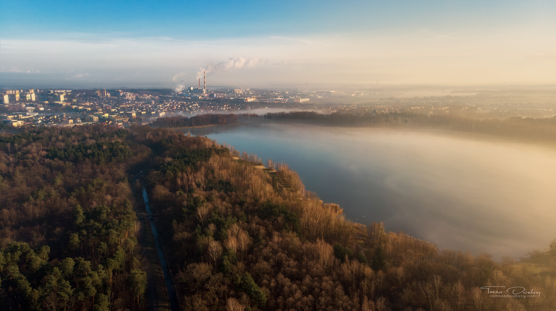 Tychy Paprocany o wschodzie