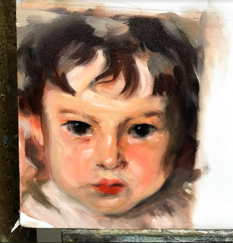 Study after John Singer Sargent