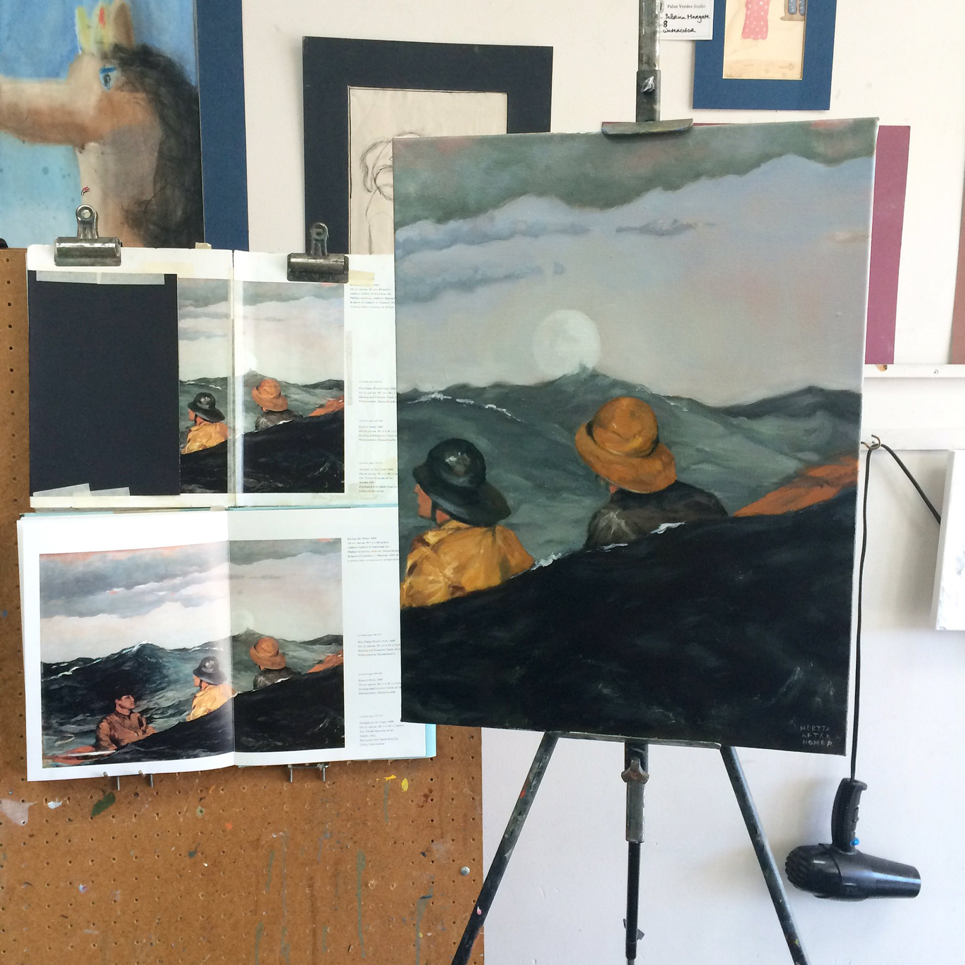 Study after Winslow Homer