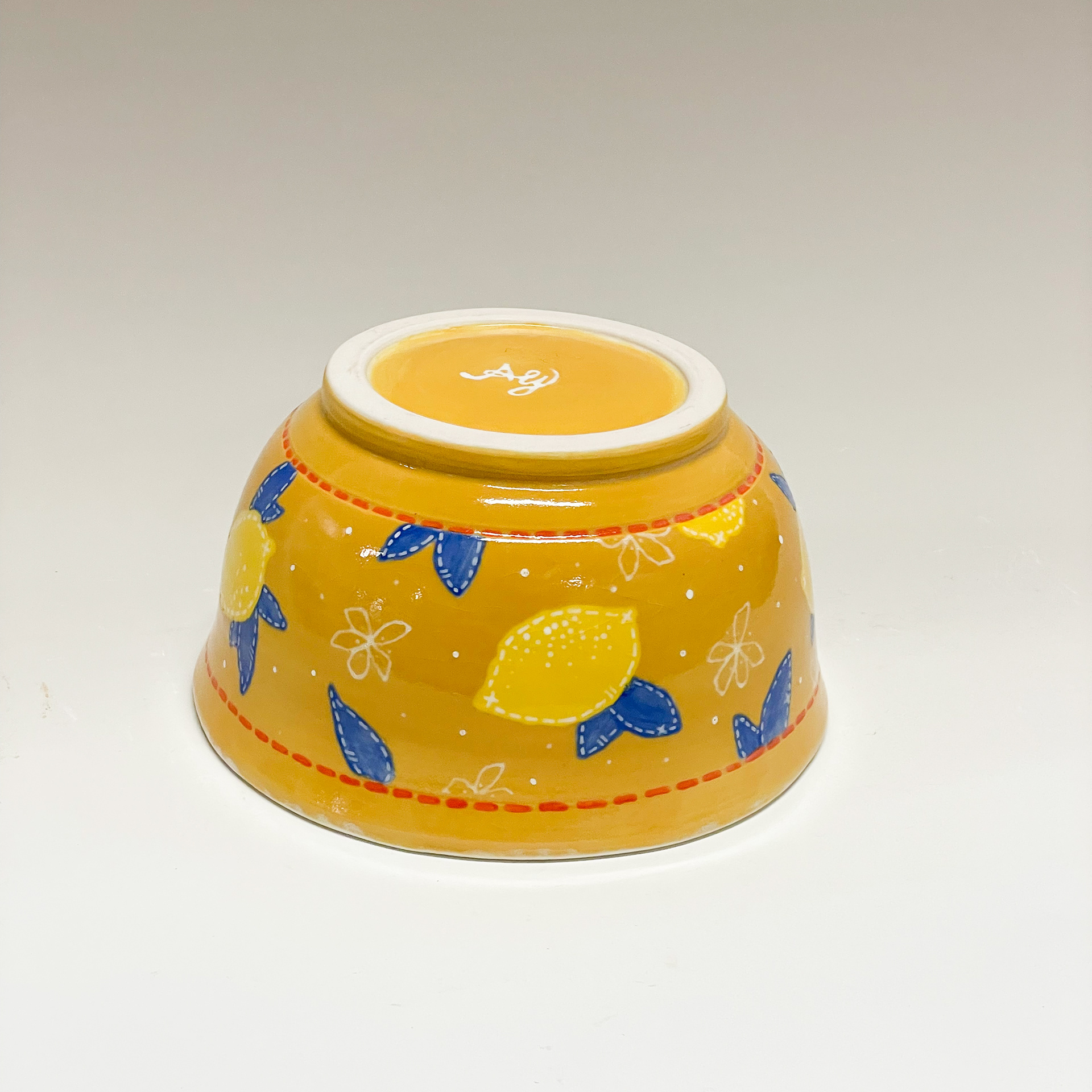 Lemon on Orange