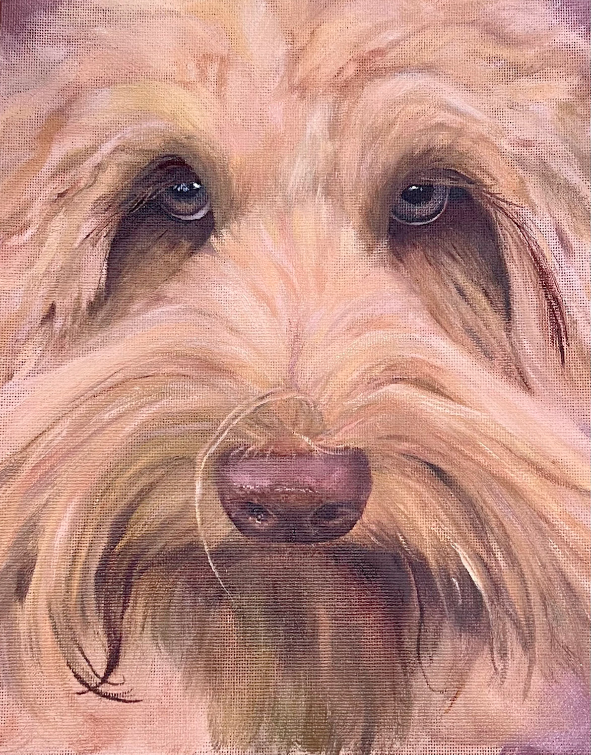 Shanti - An Oil Painting