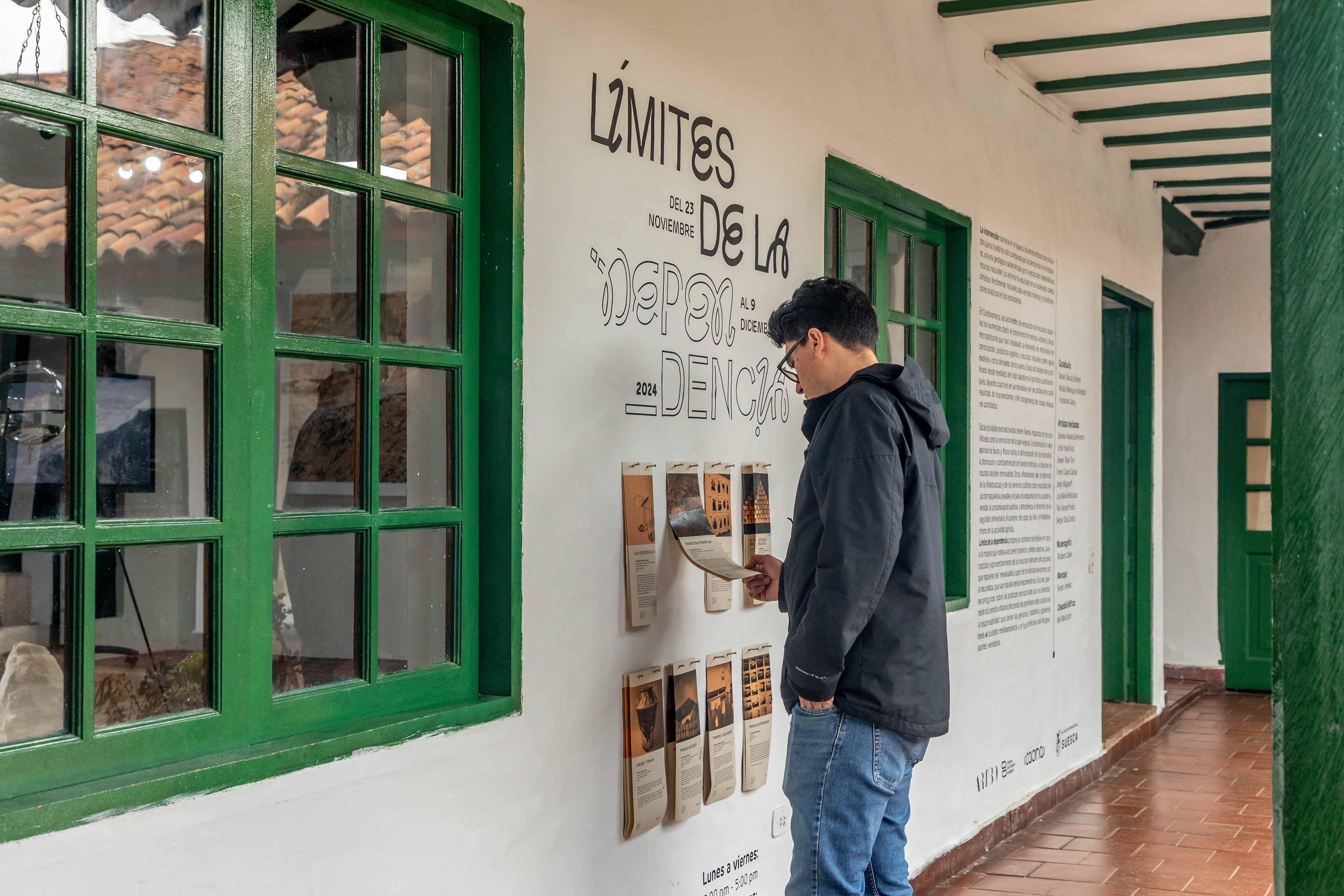 Exposición Límites de la dependencia, Casa de Cultura de Suesca/ARTBO