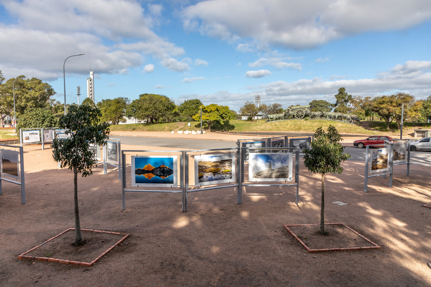 Fotogalería Parque Batlle, Montevideo.