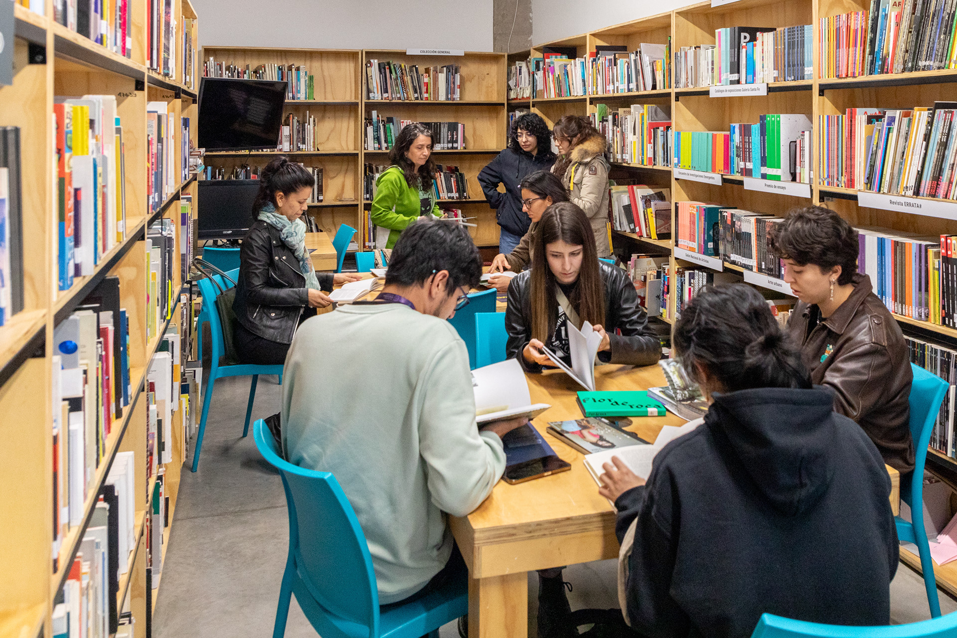 Socialización en la Galería Santa Fe, 2024