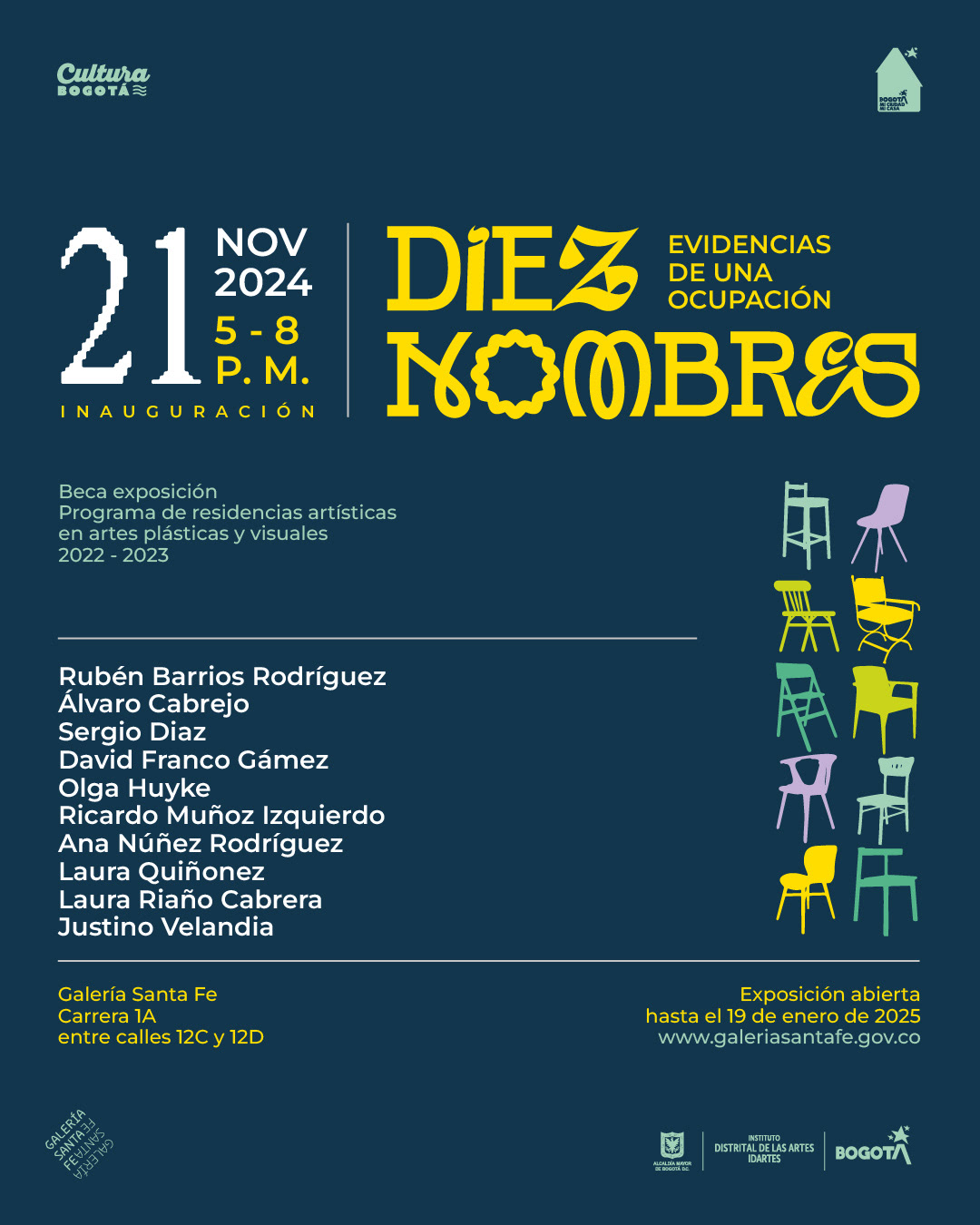 Exposición en la Galería Santa Fe, 2024