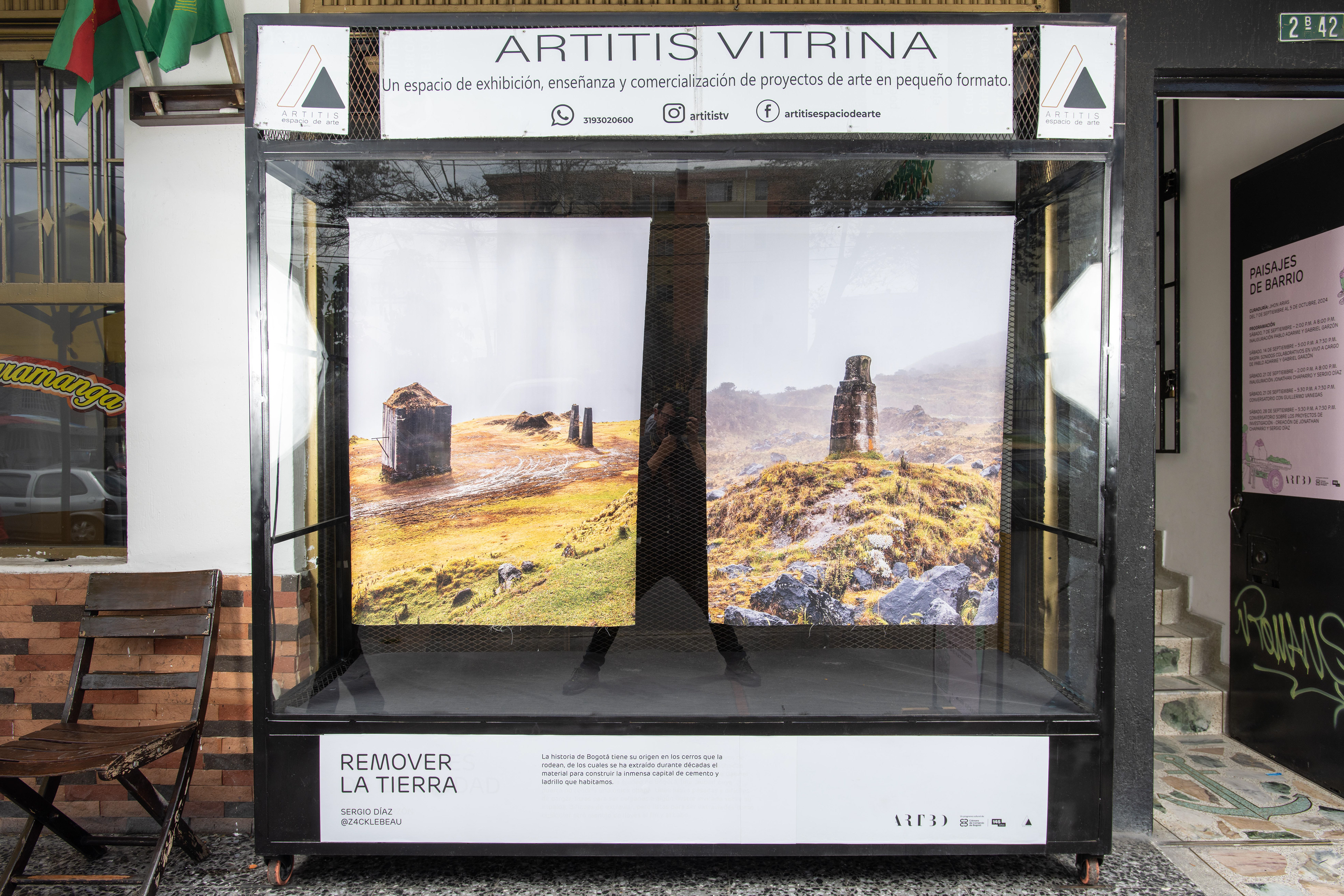 Exposición Paisajes de Barrio, Artitis/ARTBO