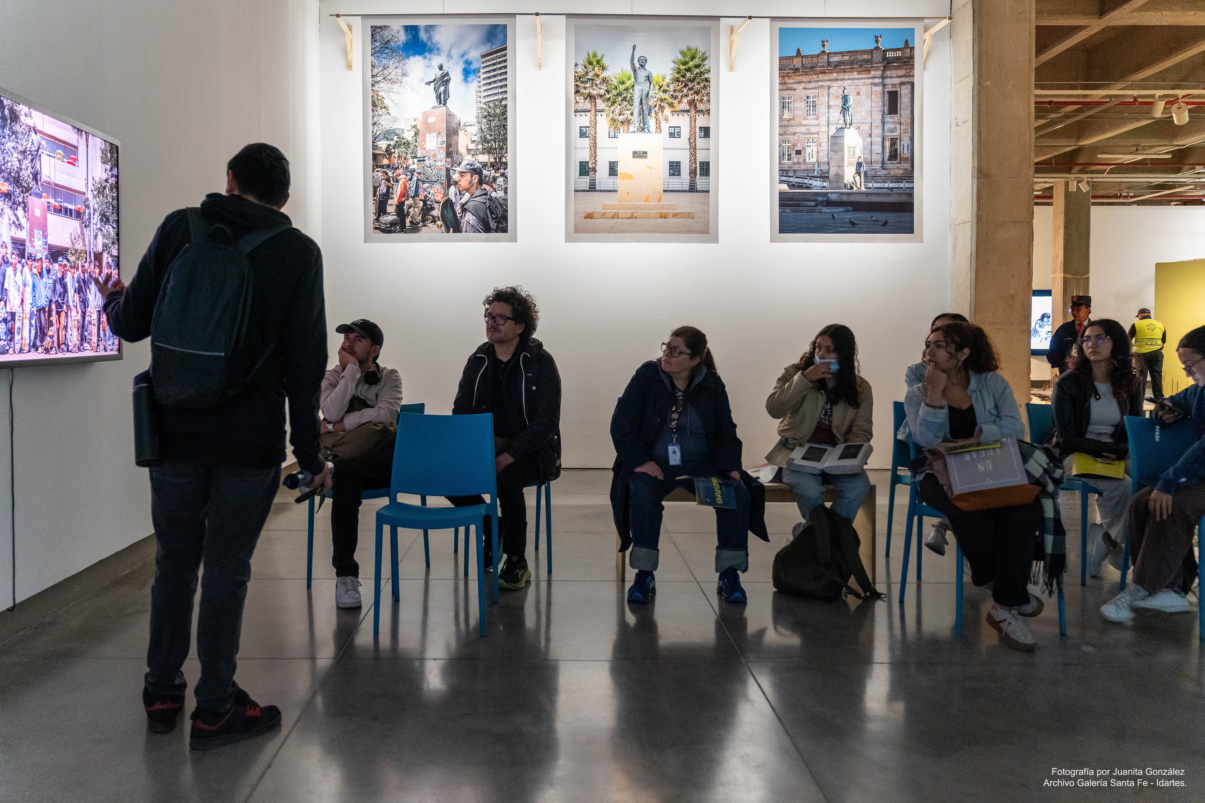 Socialización en la Galería Santa Fe, 2024