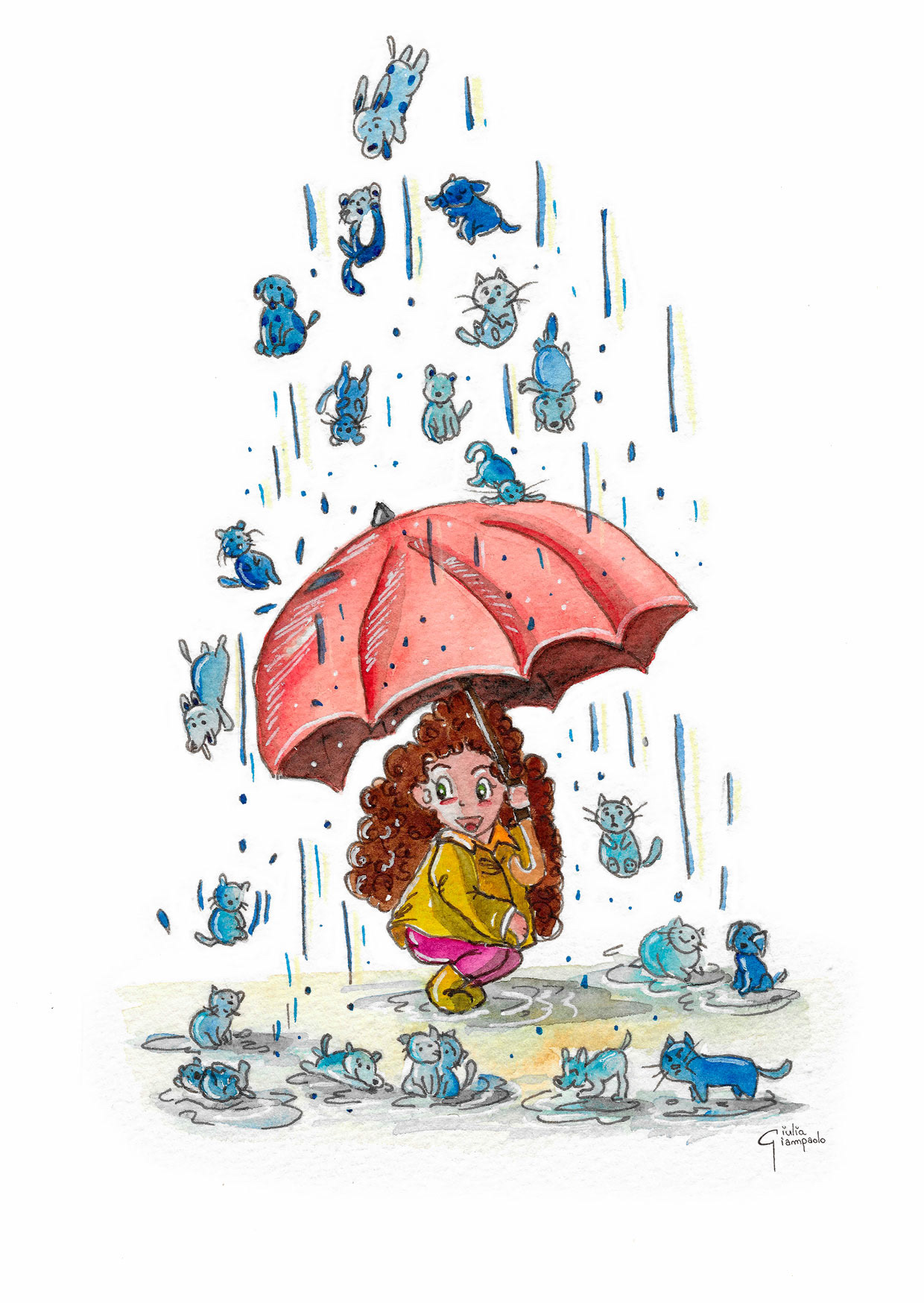 Its raining cats and dogs