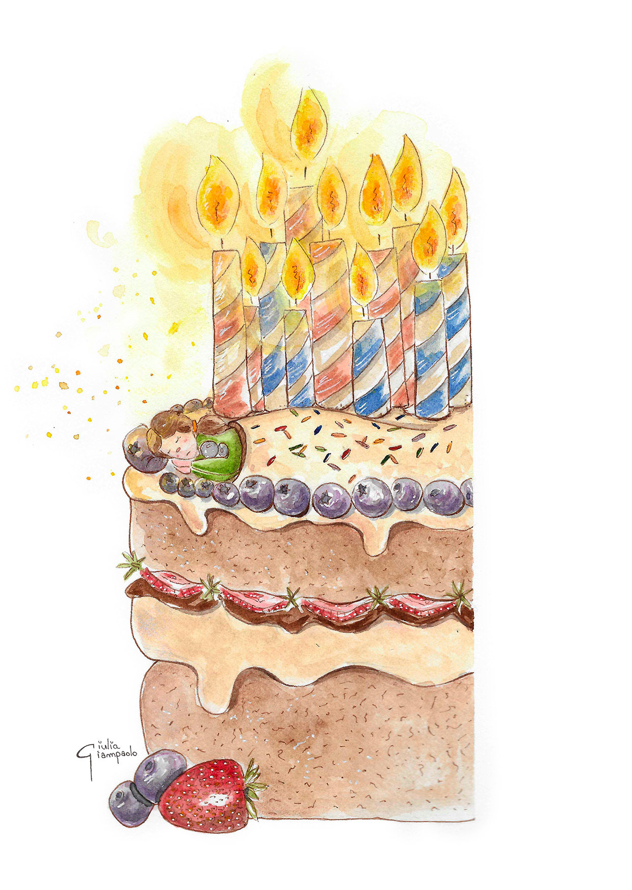 Bed cake