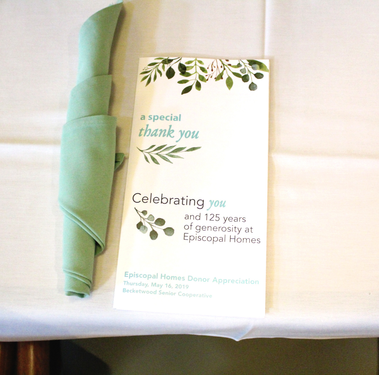 Donor Recognition program