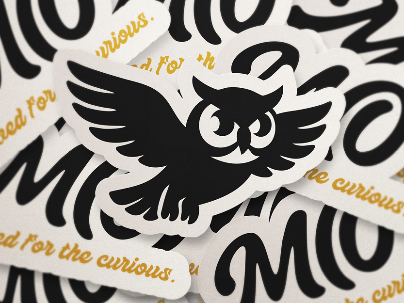 Logo and Logo Mark Sticker Designs