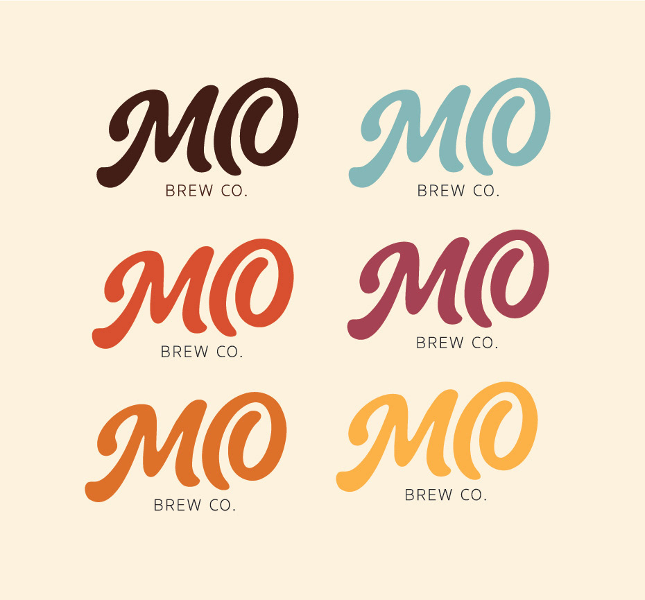 Primary Color Palette & Letter Mark