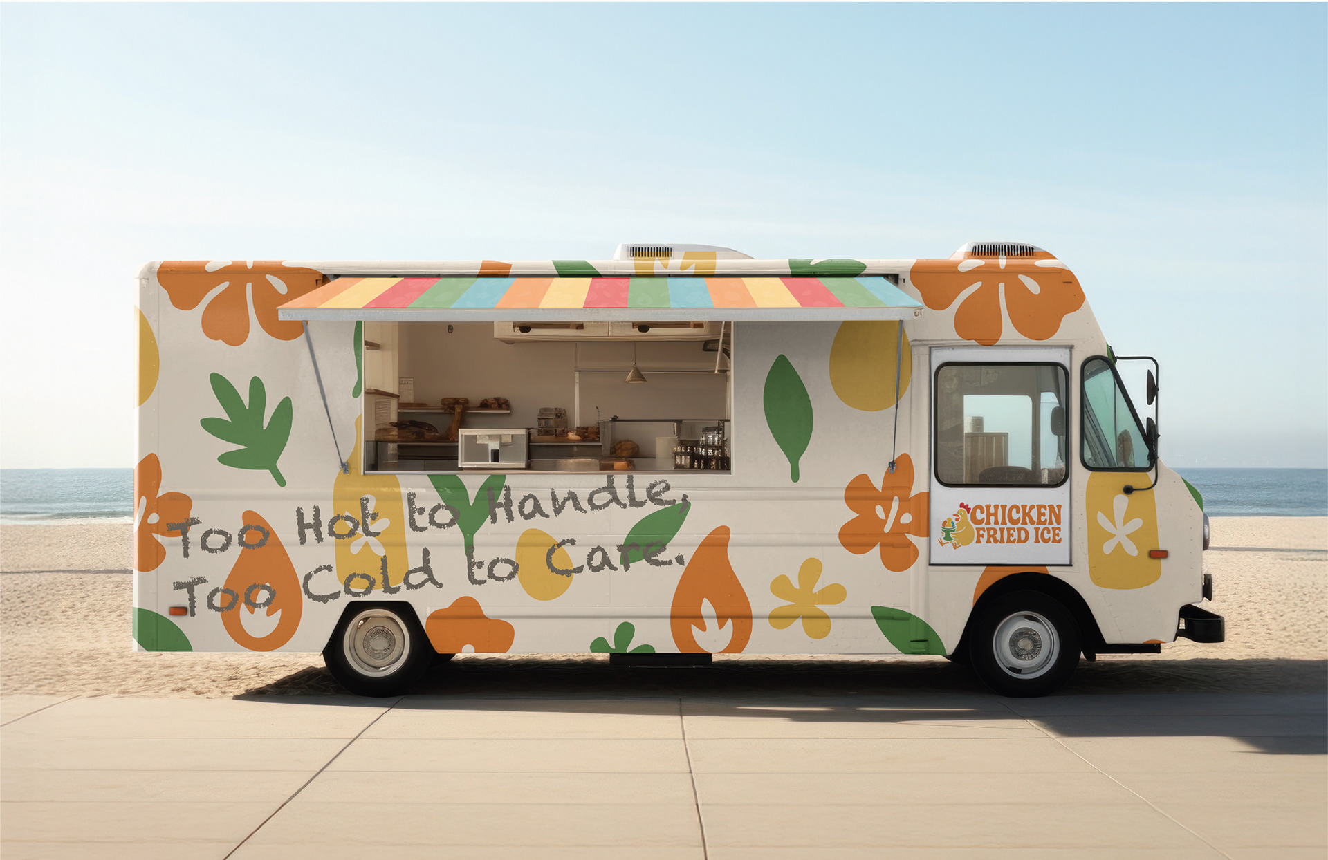 Food Truck + Brand Tagline