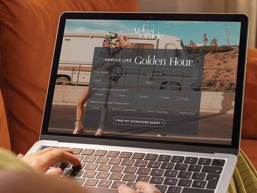 Campaign Landing Page with Exposed RFI