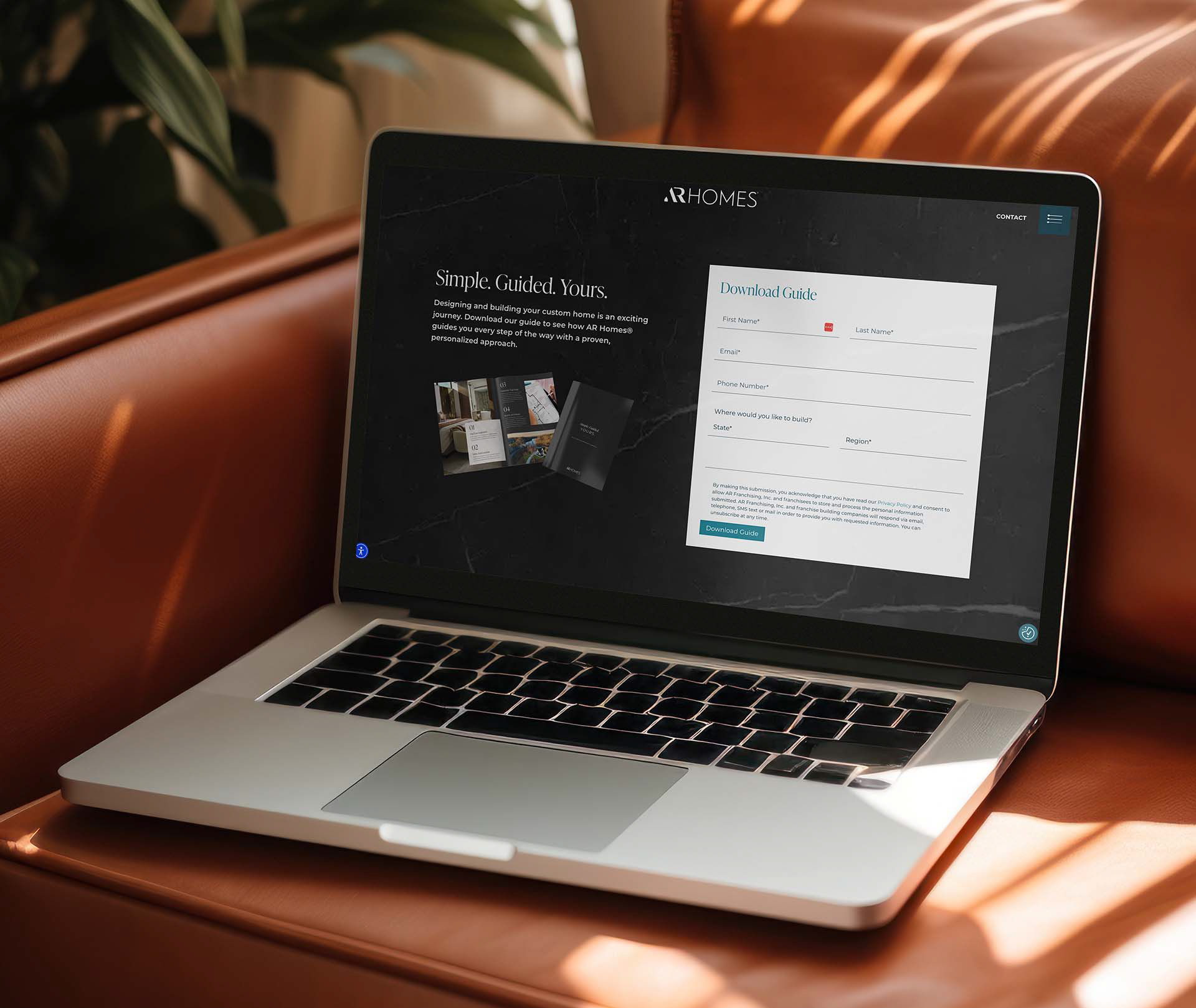 Campaign Landing Page with Exposed RFI