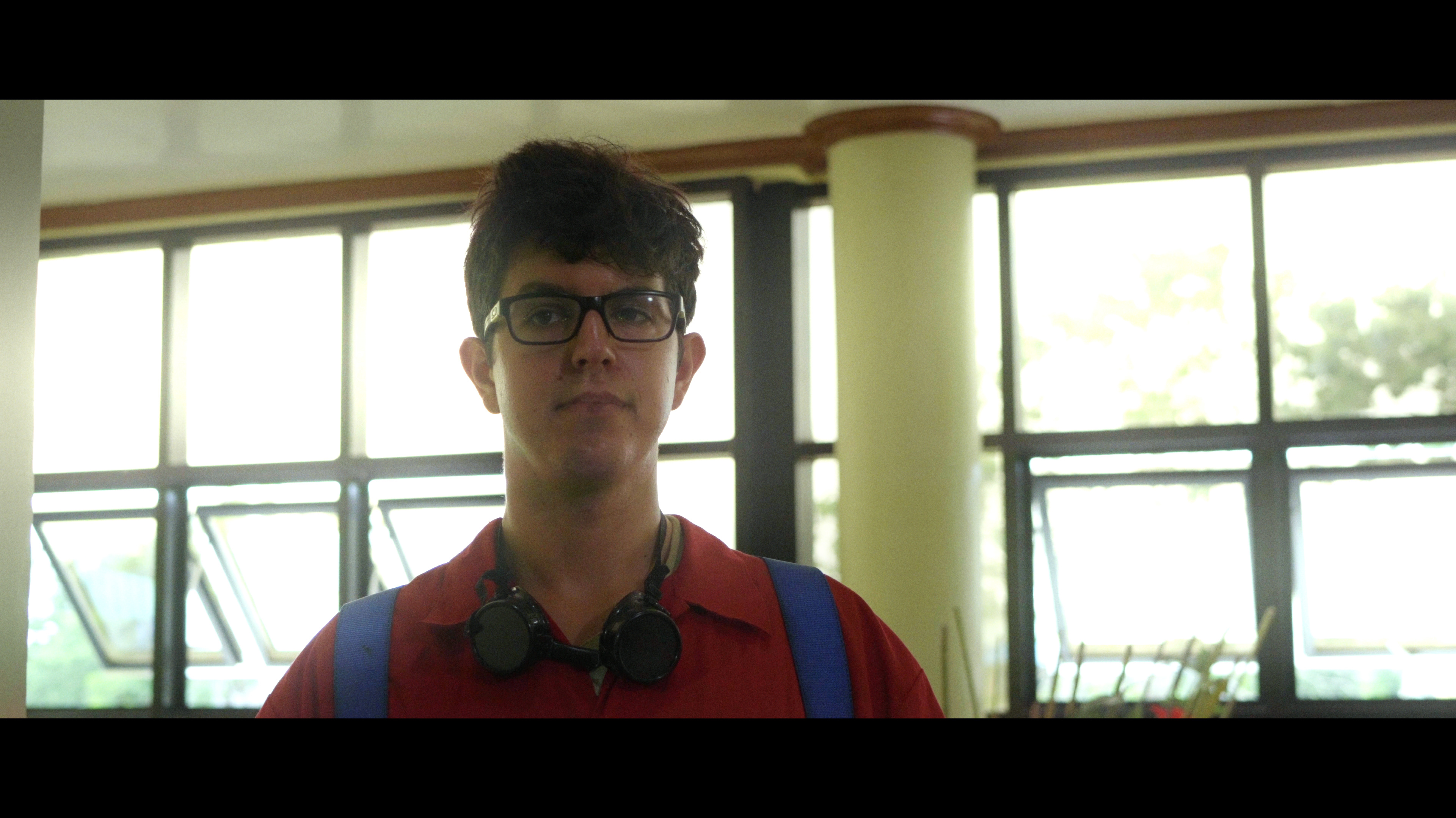 Richard (Andrew Reilley) wonders what he's gotten in to.