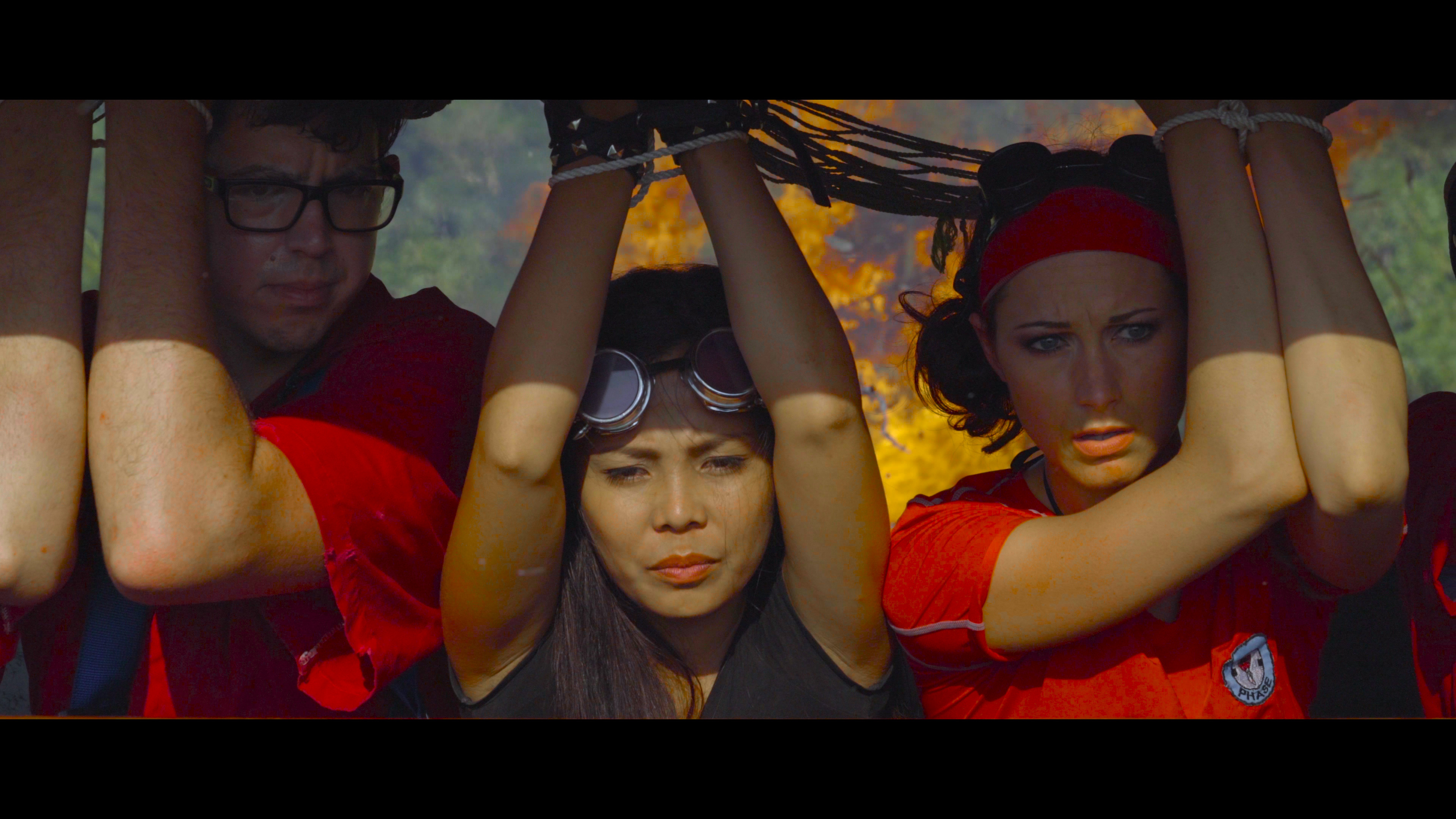 The destruction of Demonde village