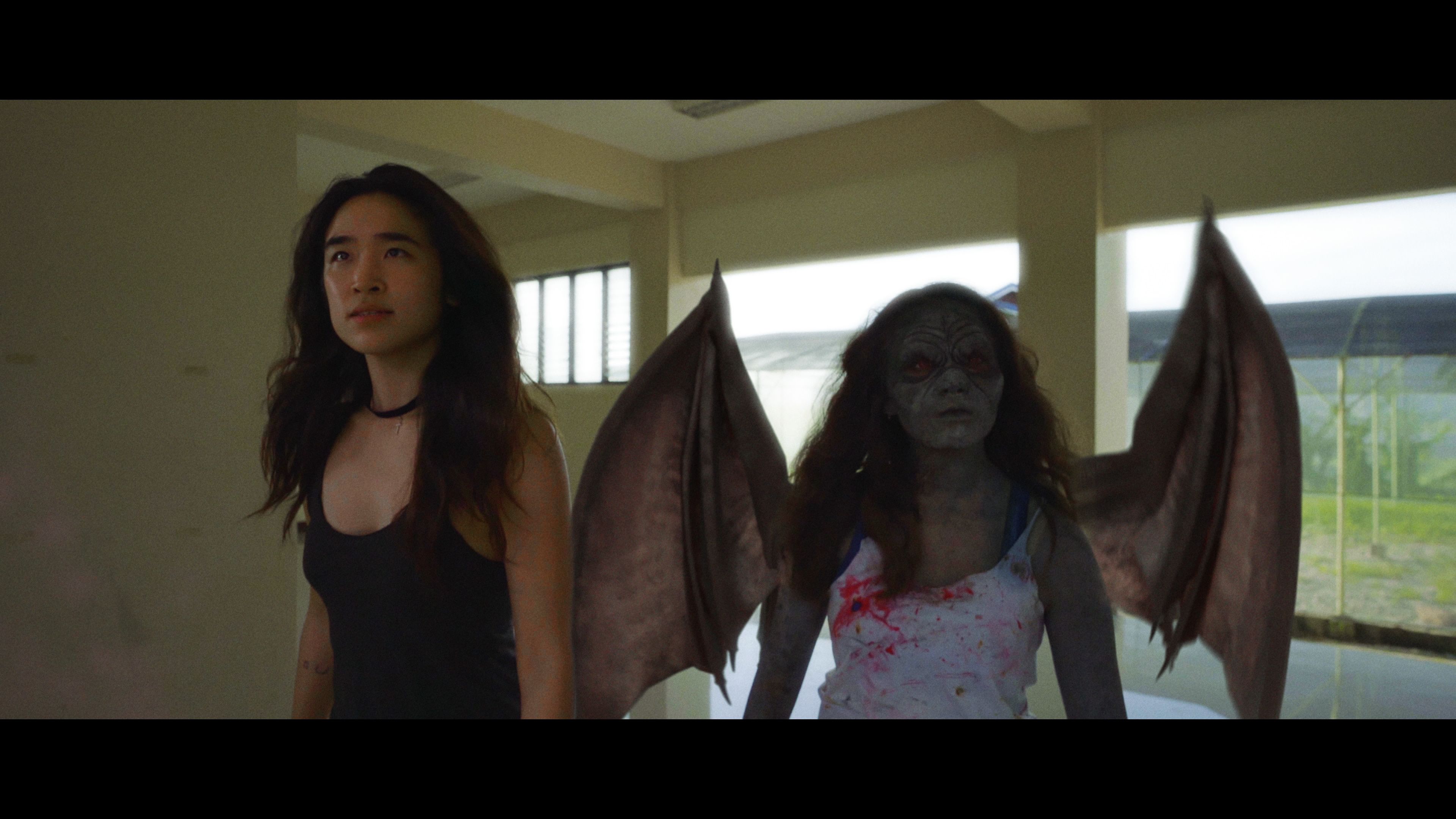 Human and monster, side-by-side.