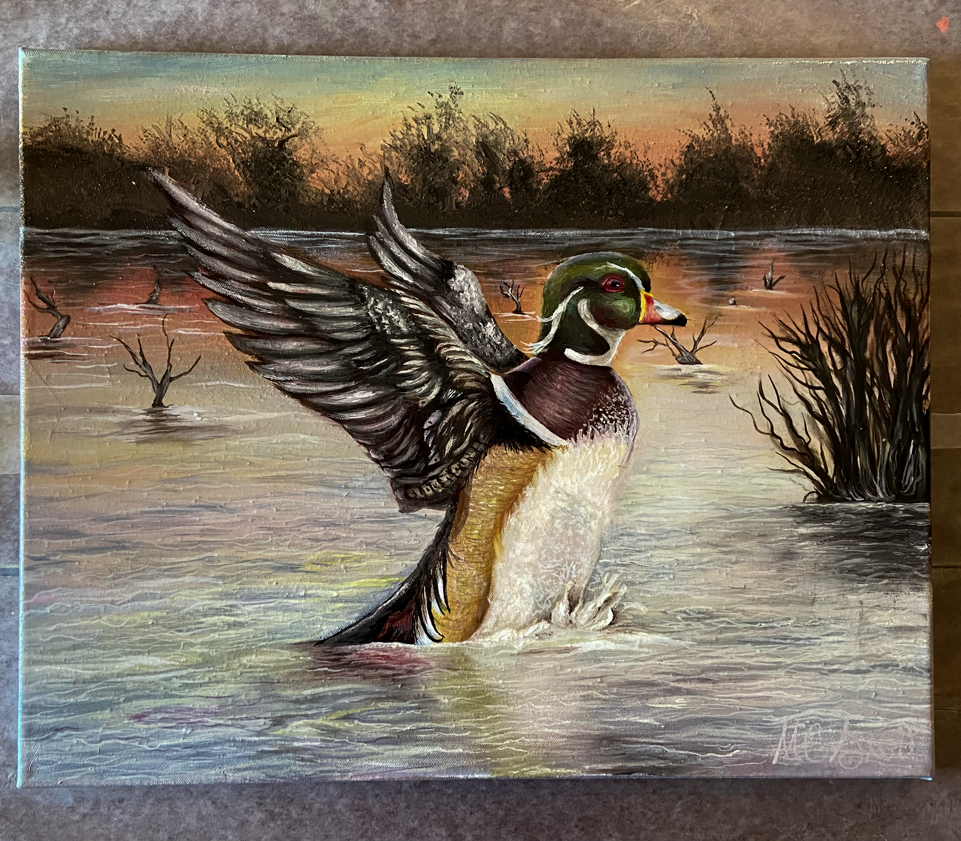 Showing Off - 2021 - Oil on Canvas