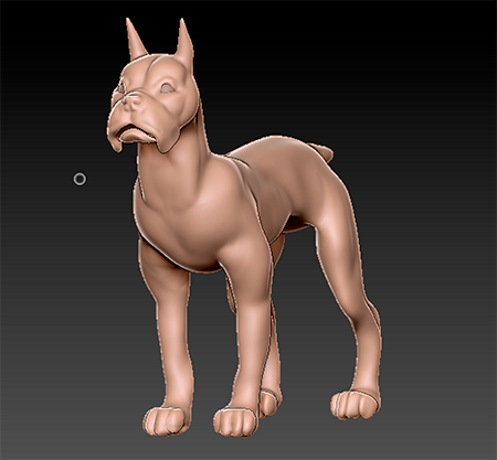 Dill 3/4 View - 2019 - Zbrush