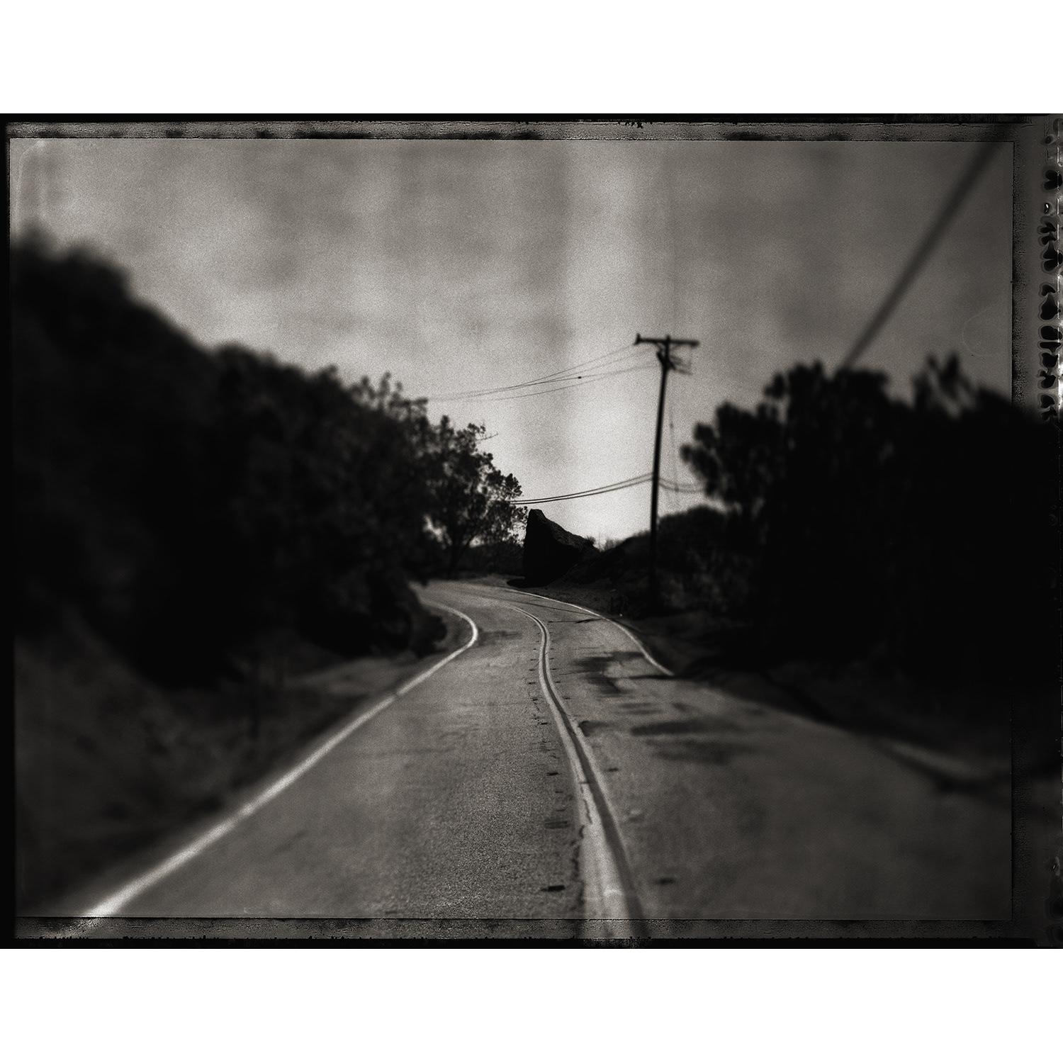 Mulholland Drive, 2005 — Chambre 4x5 + polaroïd