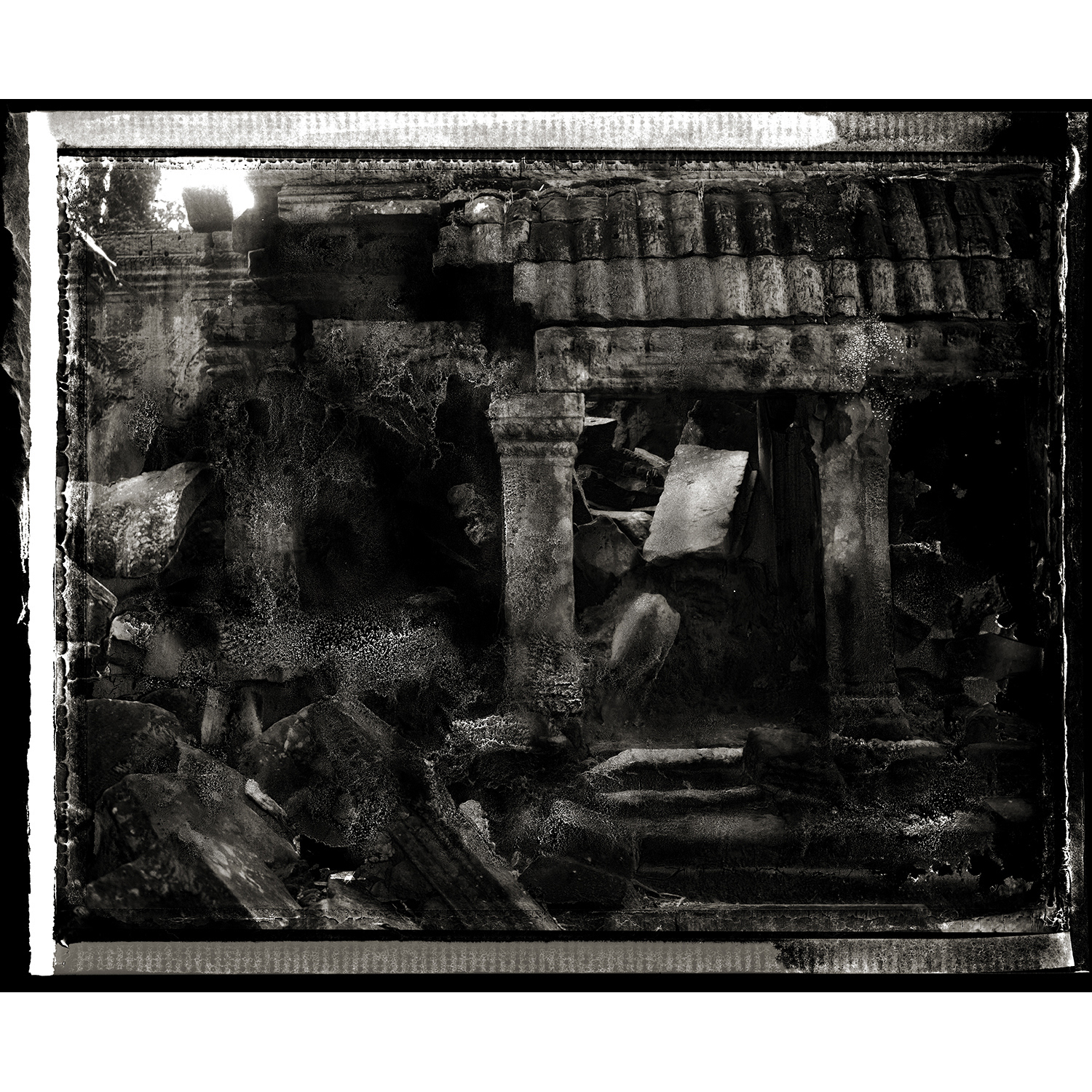 Ta Prohm Study #2, 2002 - Polaroid 180