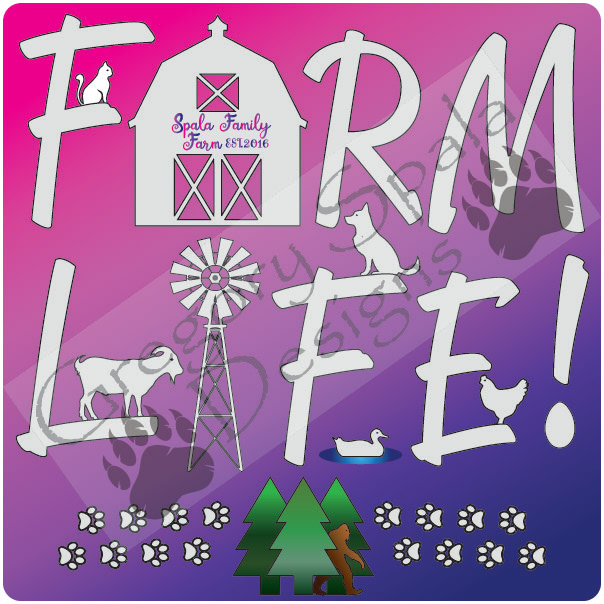 Farm Life Decal