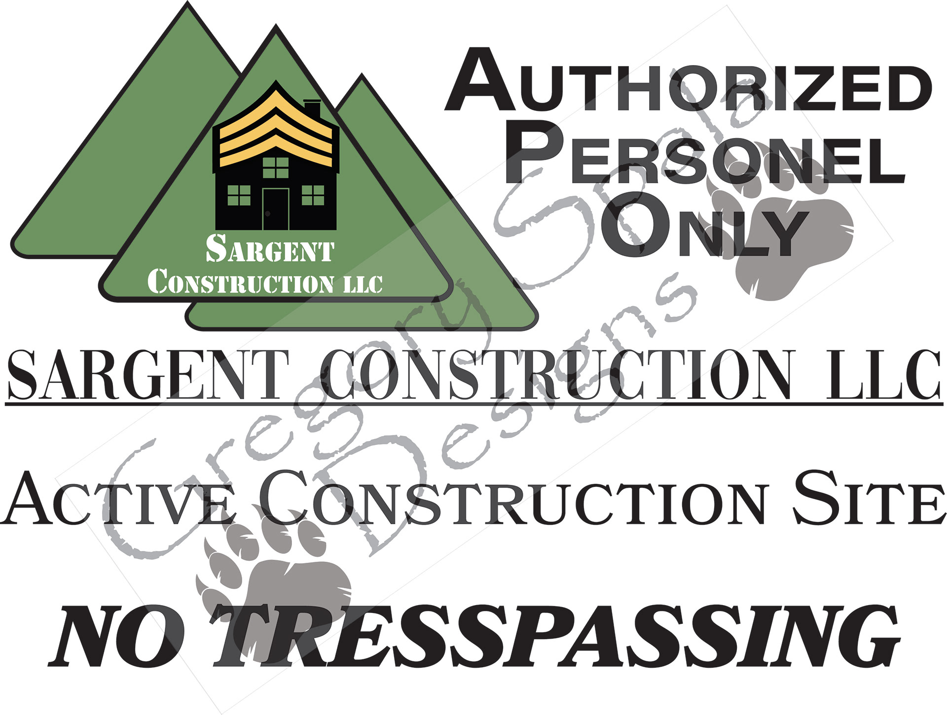 Yard Sign
