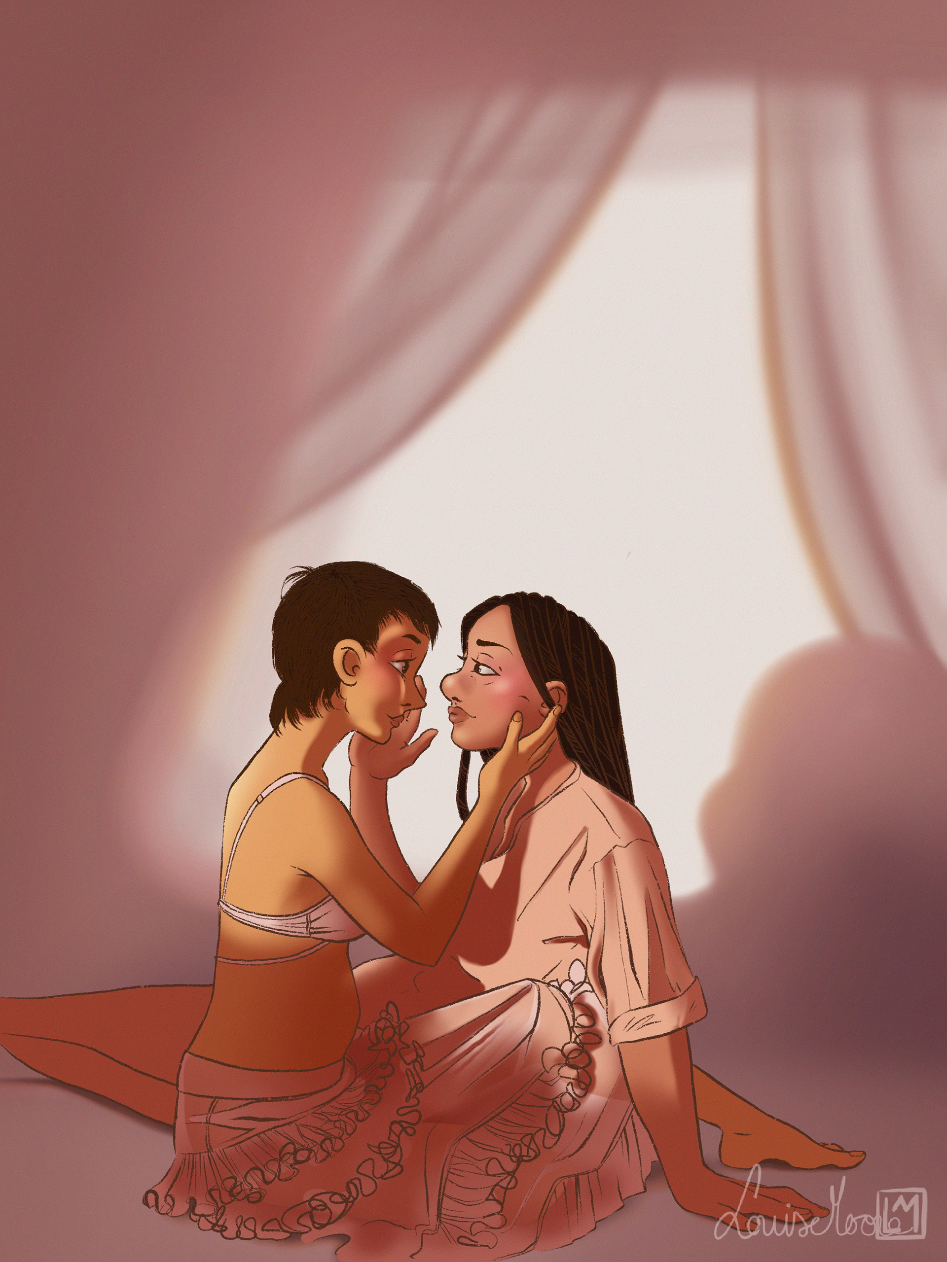 Tendresse d'après Emilie Arevalo Fandino