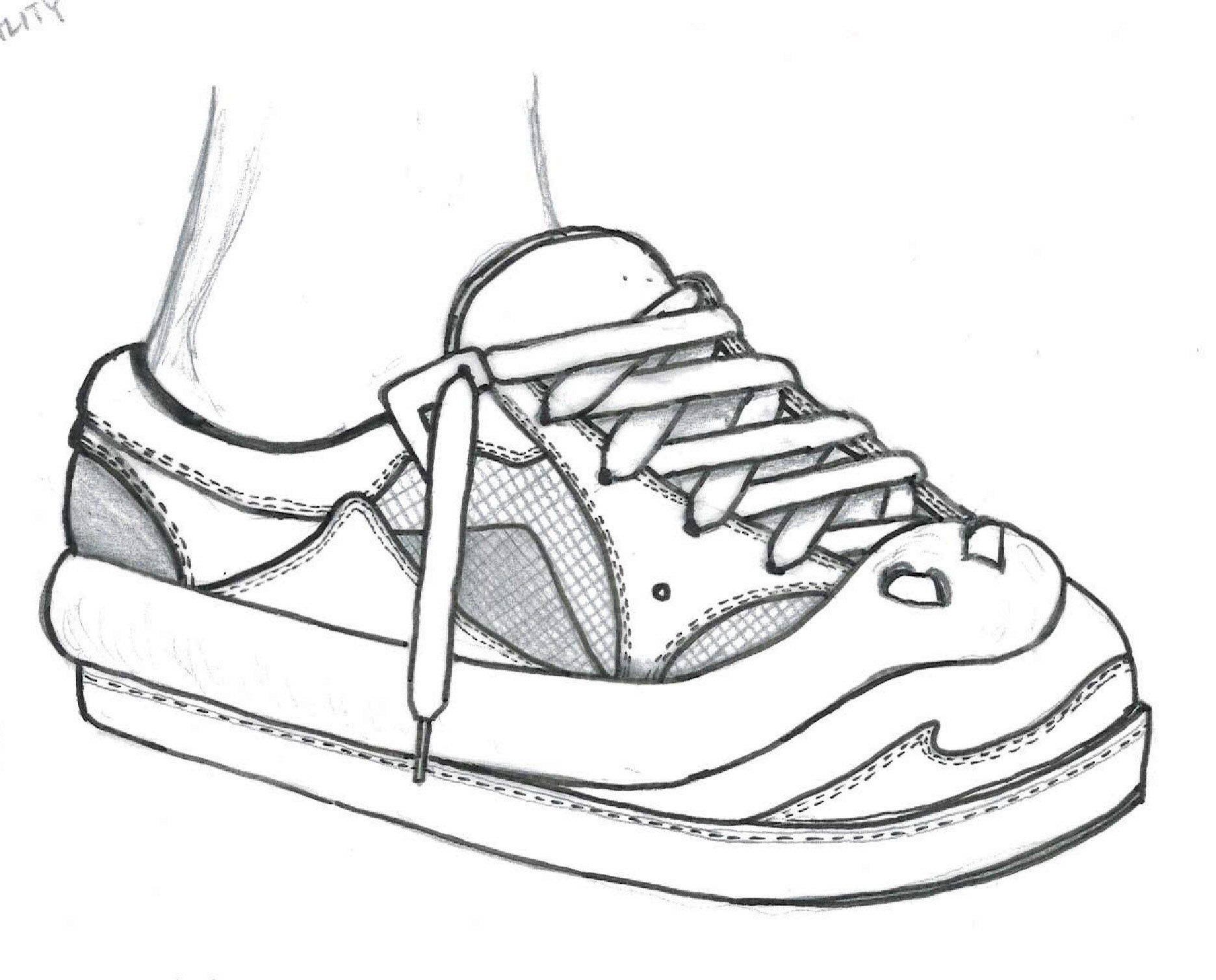 DETAILED SKETCH, SIDE VIEW