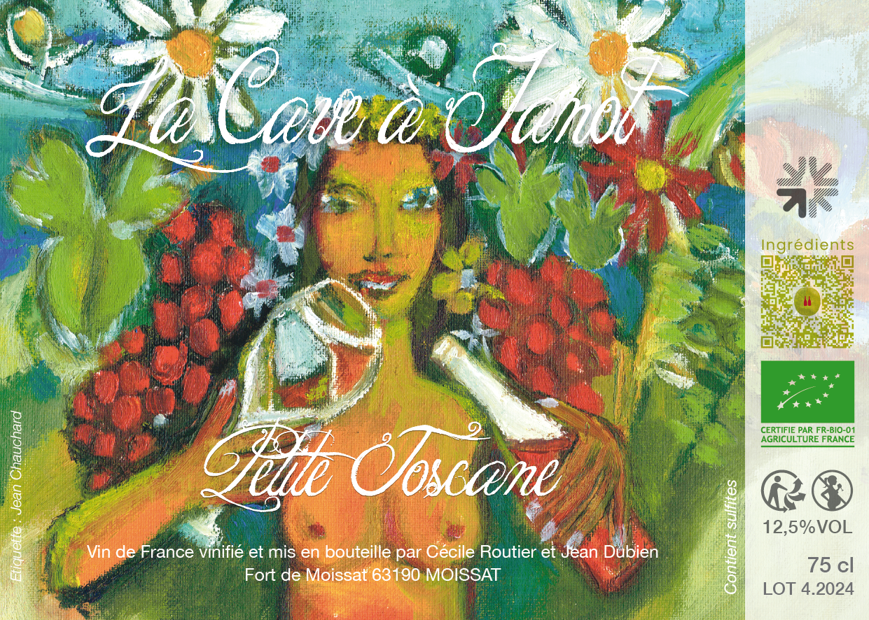 Vin rouge 100 % Pinot noir, au nez fleuri et à la bouche fruitée avec une belle intensité aromatique. Sans sulfites ajoutés.